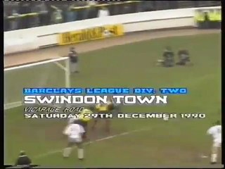Watford - Swindon Town 29-12-1990 Division Two