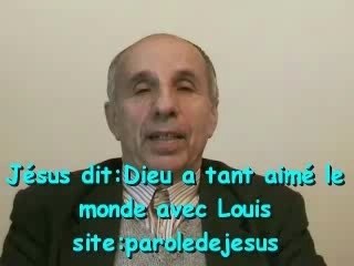 Jésus dit,Dieu a tant aimé le monde..