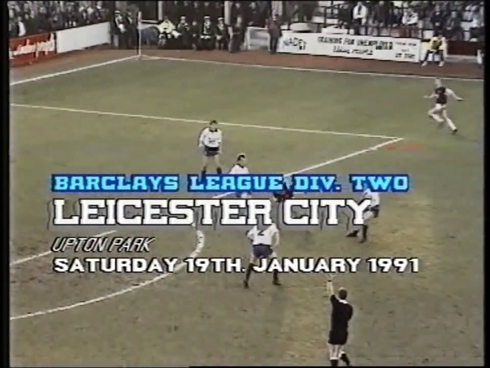 West Ham United - Leicester City 19-01-1991 Division Two