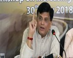 Minister Piyush Goyal demonstrates the difference between past and present style of governance through the progress of Dedicated Freight Corridors in Railways