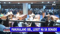 #SentroBalita: Panukalang BBL, lusot na sa Senado