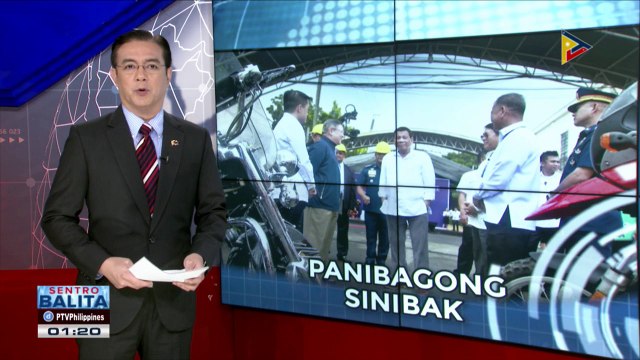 #SentroBalita: Pangulong #Duterte, pinangunahan ang pagsira sa luxury vehicles