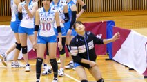 アクアフェアリーズ 吉川ひかる Hikaru Yoshikawa vs 上尾 試合前練習 2017.02.19