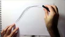 Como dibujar cabello realista a lapiz y carboncillo - Paso a paso - Dibujados
