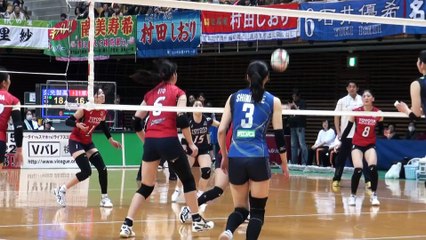 2015.02.15 久光製薬スプリングス vs トヨタ車体 第4セット part2 石井優希 新鍋理沙 岩坂名奈