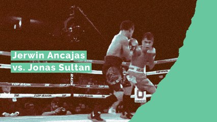 Jerwin Ancajas vs. Jonas Sultan