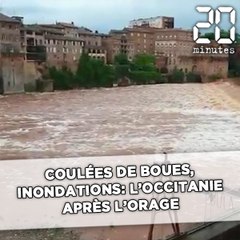 Coulées de boues, inondations: L'Occitanie après les orages