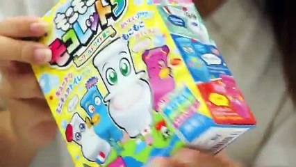 「食玩馬桶 日本食玩 Heartt 親子DIY玩具介紹 料理食玩 知育菓子 洗衣機造型玩具分享 食玩 吃貨們 Like To Eat Sunny Yummy 的大姐姐一起來開箱 巧克力冰沙」的複本