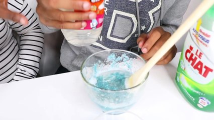 CRASH TEST - Comment faire du Slime  paillettes #SAKINAFAMILY