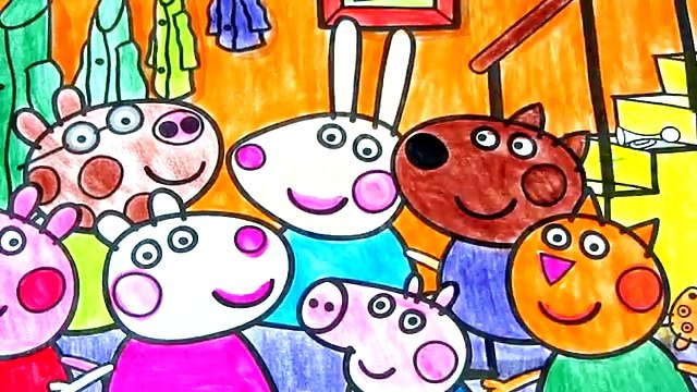 Peppa Pig New Fun Coloring Book Coloring Pages Kids Fun Art Video For Children