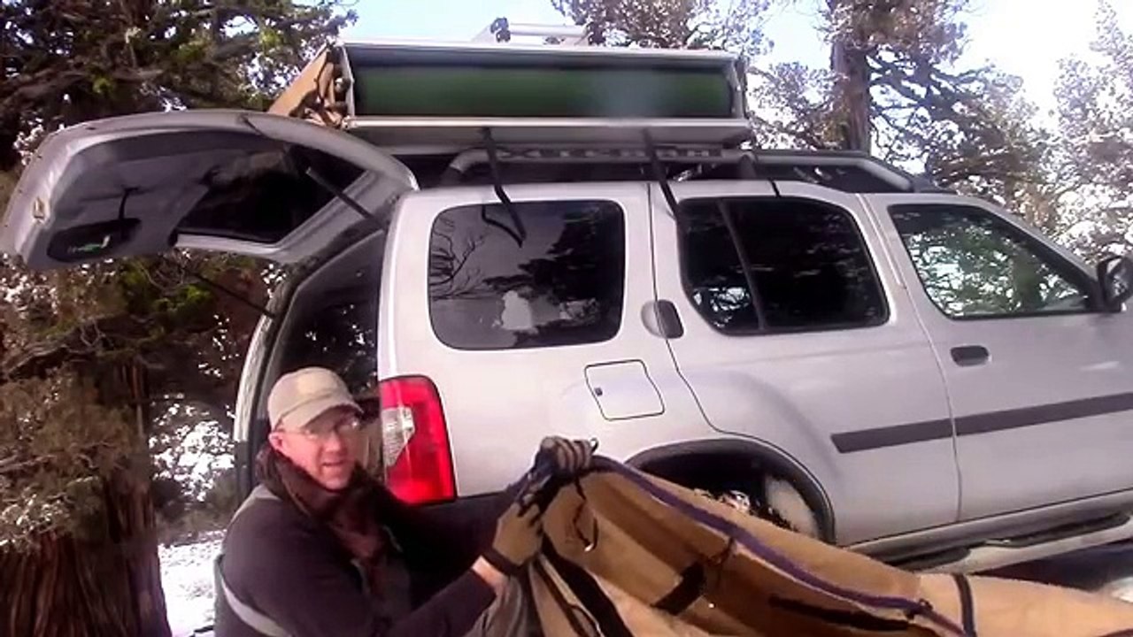 CVT Roof Top Tent Full Set Up - Cascadia Vehicle Tents Roof Top Tent with Annex