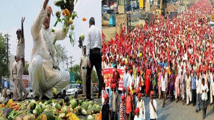 நாடு முழுவதும் நாளை முதல் 10 நாட்கள் வேலைநிறுத்தப் போராட்டம்- வீடியோ