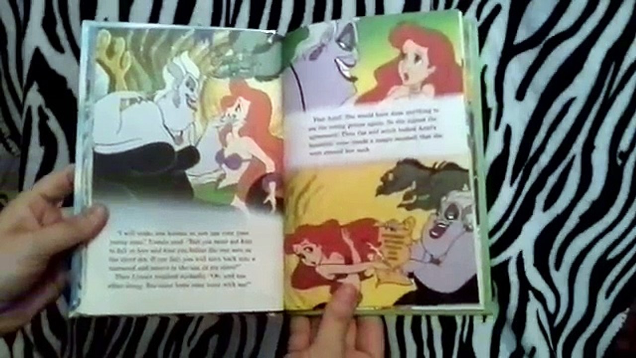 Disney Little Mermaid Book - Read Along - Disney Princesses Ariel