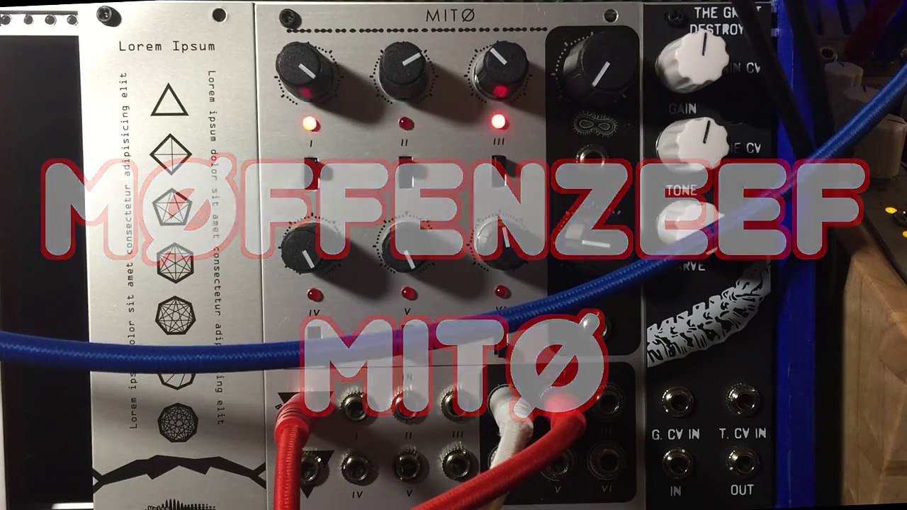 Polyrhythms for Eurorack -Moffenzeef Mito