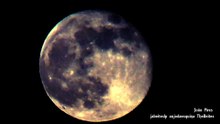 A Lua pela noite, the Moon by night, la Lune pour la nuit, Covilhã a 30-5-2018