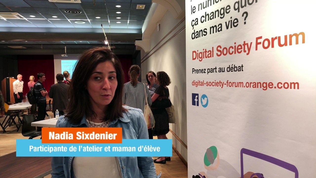 Atelier Écrans, parents et enfants - "Cet atelier est une super initiative" - Nadia Sixdenier