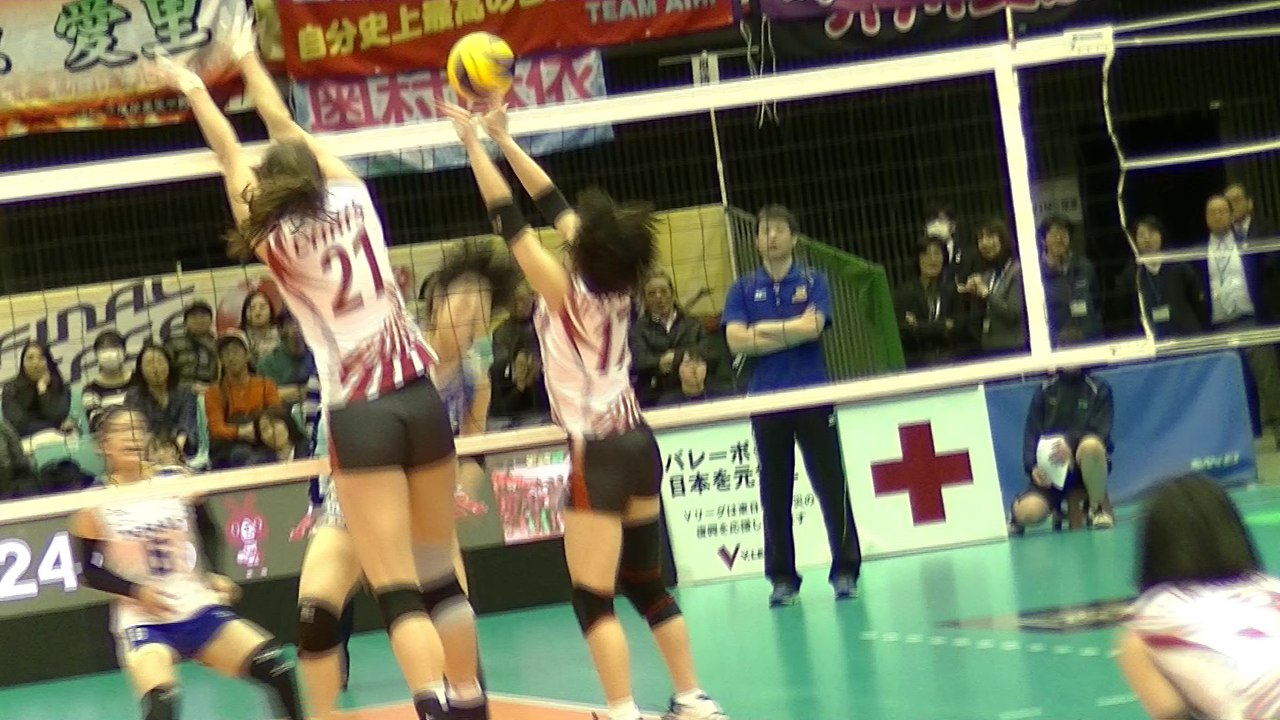 田原愛里選手その③(Airi Tahara)デンソーエアリービーズ【女子ﾊﾞﾚｰﾎﾞｰﾙVﾌﾟﾚﾐｱﾘｰｸﾞﾌｧｲﾅﾙﾗｳﾝﾄﾞ2017-2018】2018.2.24川崎市とどろきアリーナ