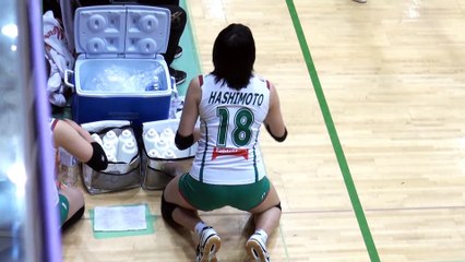 新人・橋本梨紗 Risa Hashimoto 今日もドリンク作り頑張ります！ 2016 Vサマーリーグ 2016.7.2