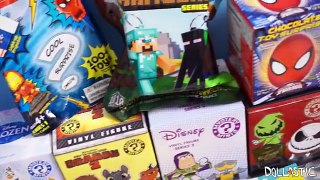 Surprise Blind Bag Marathon 10 - Part2 - Minecraft, Doc McStuffins, Spiderman, Frozen and MORE!