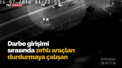 Yaylım ateşini hiçe sayıp şehadete yürüdüler