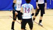 アクアフェアリーズ 大盛梢 Kozue Ohmori 試合前ストレッチ⑥ 2016 Vサマーリーグ 2016.7.2