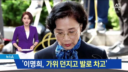 이명희 구속영장 신청…“혐의부인·증거인멸 우려”