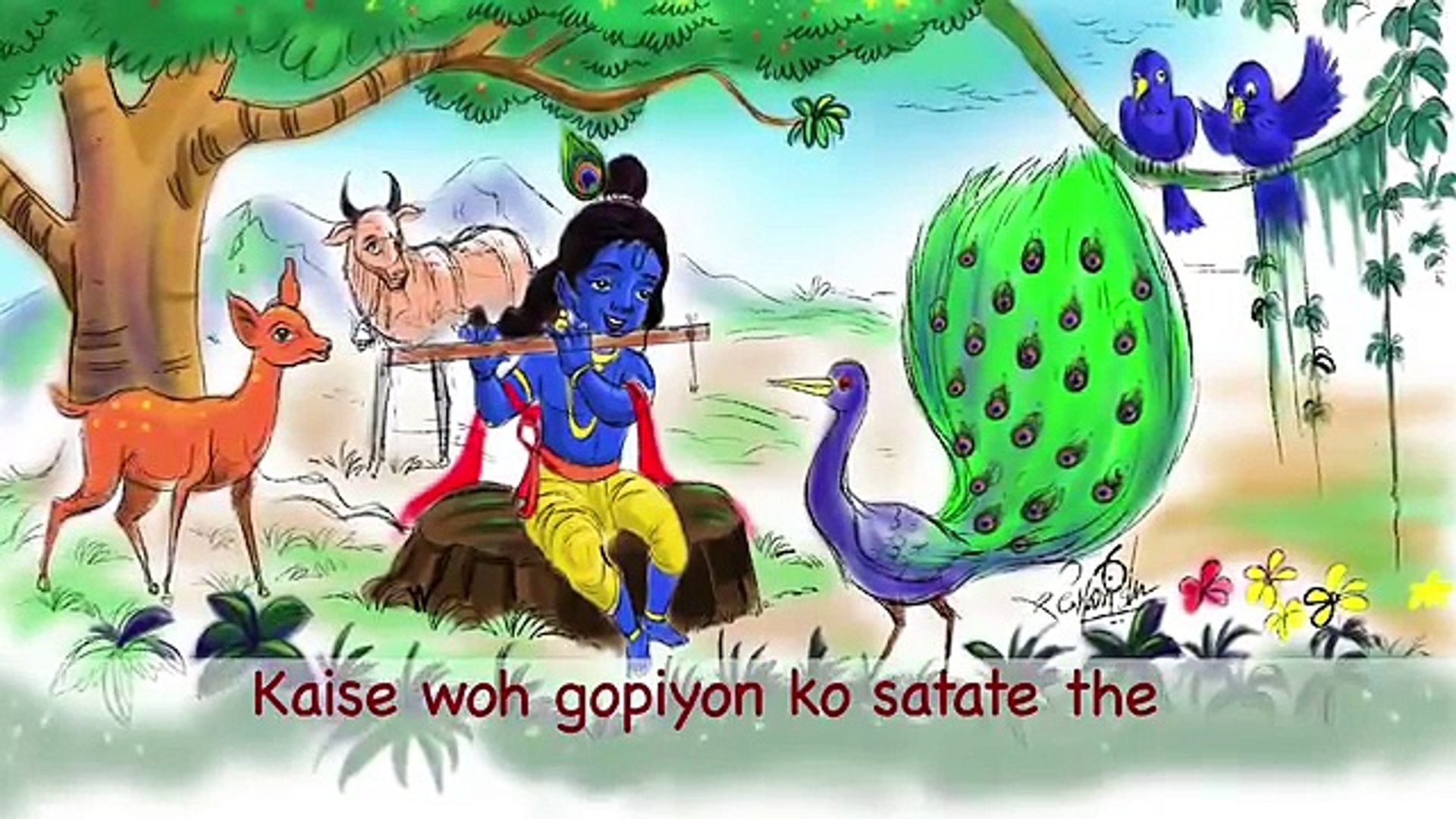 ⁣Krishn Janam | Kilkariyan | Hindi Stories for Kids | Bedtime Children Stories | Kids Stories