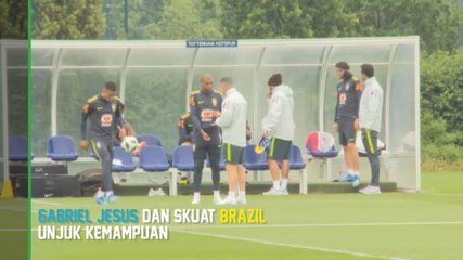 Gabriel Jesus Dan Skuat Brazil Unjuk Kemampuan
