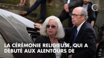 PHOTOS. Obsèques de Pierre Bellemare : Michel Drucker, Line Renaud.... réunis po...