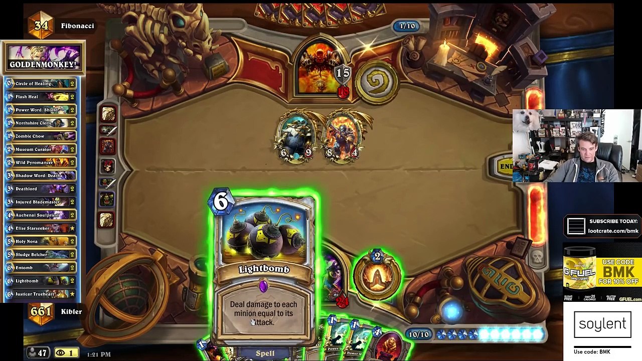 (Hearthstone) Legendary Golden Monkey Deathmatch