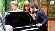 Taylor Swift's BF Joe Alwyn Treats Her To Fish & Chips At A Traditional London Pub