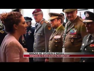 Xhaçka në shtabin e NATO-s - News, Lajme - Vizion Plus