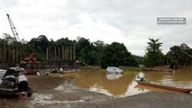 Flash floods hit Bintulu as Gawai Dayak rush home begins