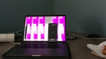 Screen Interference from Phone