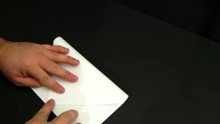 How to Make a Paper Airplane - Stealth Glider