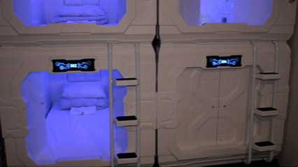 Fancy Space Pod-Style Hotel Room?