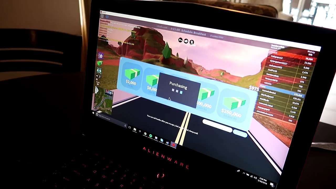 I Gave My Sister 1000 Robux Every Minute Roblox Video
