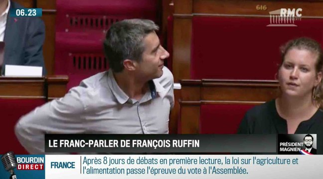 François Ruffin se fait recadrer à l'Assemblée Nationale - ZAPPING ACTU DU 31/05/2018