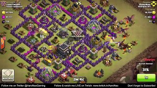 BEST Town Hall Level 7 (TH7) Clan Wars Attack Strategy - Part 5 (Dragons) Clash of Clans