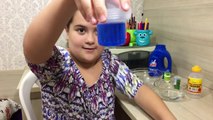 SLIME COM BOLINHAS DE ISOPOR - VÍDEO SATISFATÓRIO