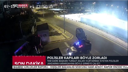 TEM Daire Başkanı Aslan'ı kurtarmak için ölüme yürüdüler