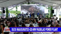 #PresidentDuterte inaugurates 420-MW Pagbilao Power Plant