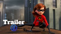 Incredibles 2 First Clip & Trailers (2018) Animation Movie starring Holly Hunter