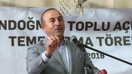 Dışişleri Bakanı Çavuşoğlu: 'İnsani yardım konusunda dünyada birinciyiz' - ANTALYA