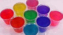 How to Make Rainbow Colors Soju Cup Pudding Jelly Recipe Learn Colours DIY 레인보우 소주컵 푸딩 젤리 만들기 요리놀이