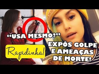 YOUTUBER BRASILEIRA EXPÕE GOLPE E AMEAÇAS DE MORTE | KAROL PINHEIRO TEM PUBLIQUESTIONADA POR FÃS