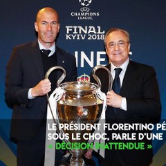 Coup de tonnerre à Madrid, Zidane quitte le Real Madrid !