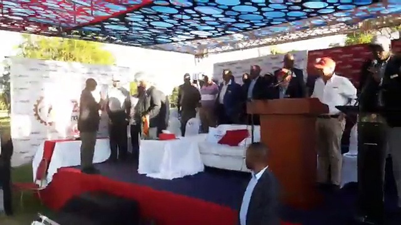 WE ARE LIVE FROM THE LUSAKA GOLF CLUB.We are streaming live from the Lusaka Golf club where I have been invited to officiate at this year's Zanaco Masters Gol