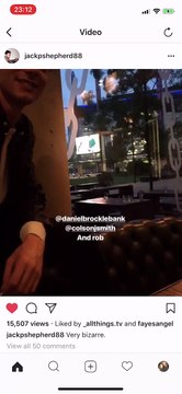 coronation street star jack p shepherd on he instagram 2018