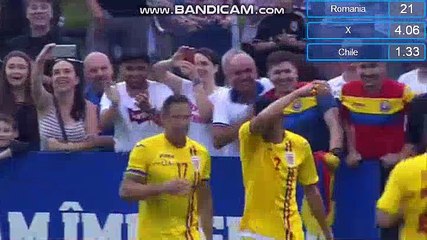 Ciprion Deac Goal HD Romania 2-2 Chile